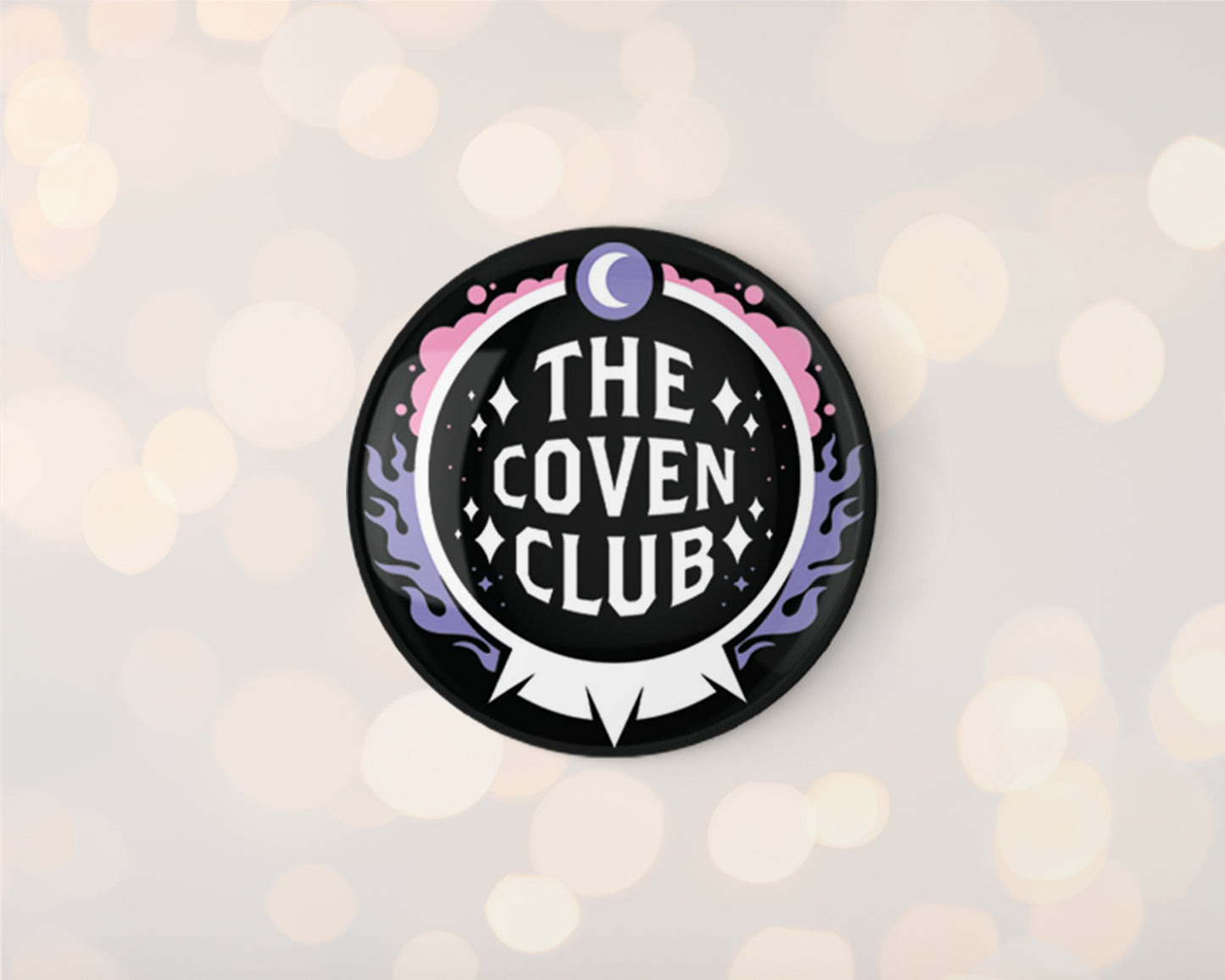 The Coven Club 32mm Badge