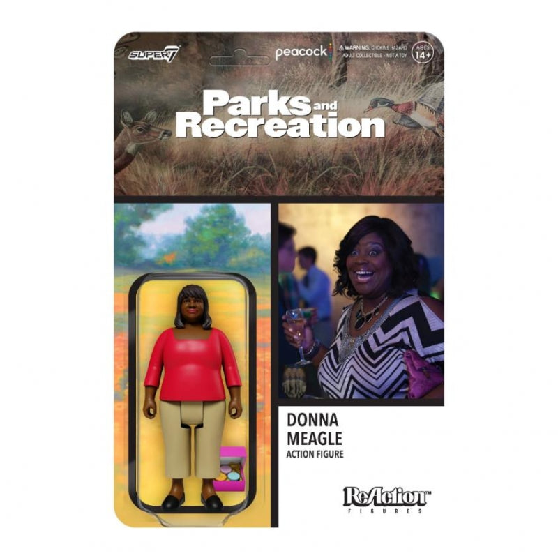 PARKS AND RECREATION DONNA MEAGLE REACTION FIGURE