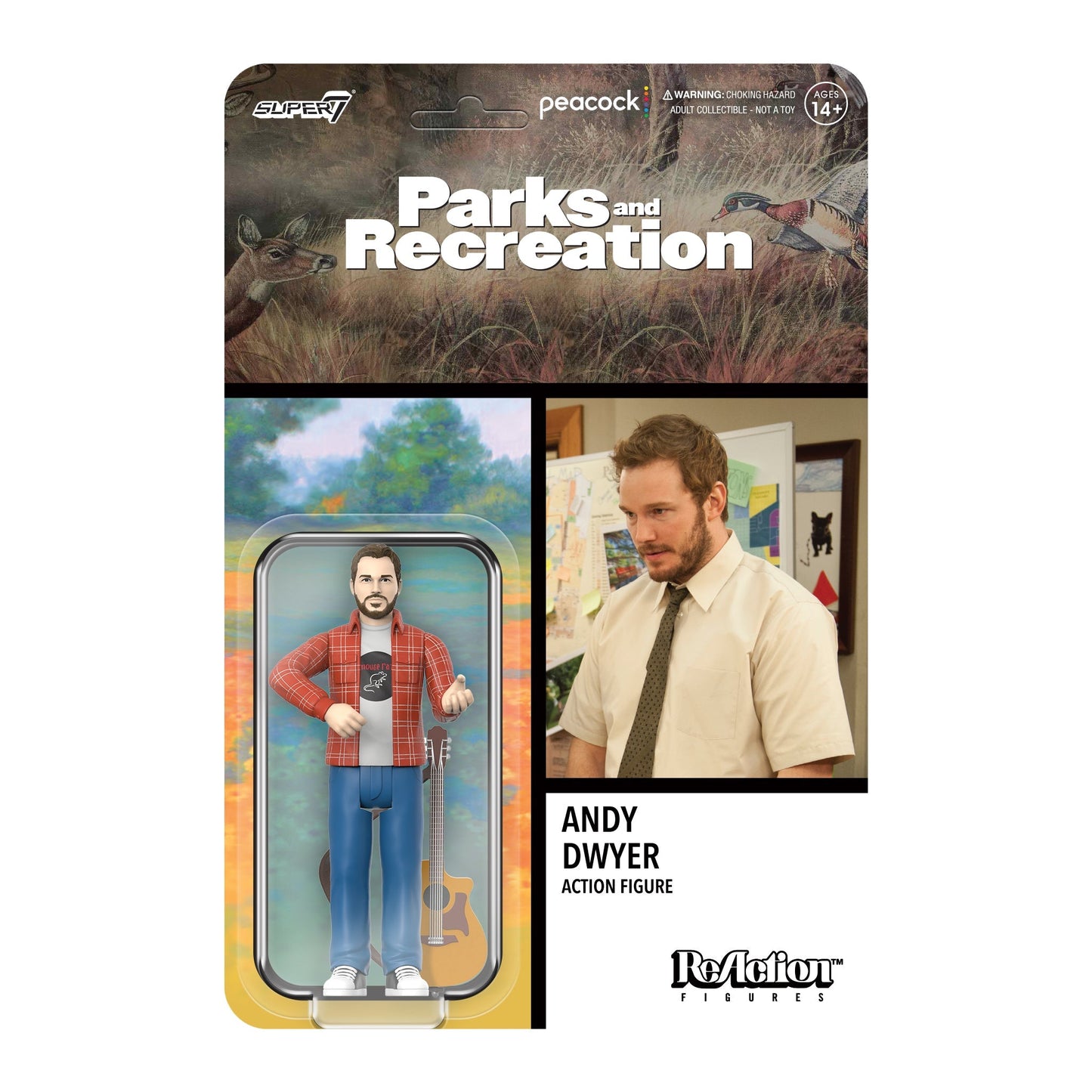 Andy Dwyer Parks & Rec Reaction Figures