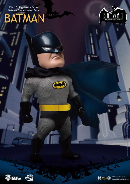 BaTMAN THE ANIMATED SERIES EGG ATTACK ACTION ACTION FIGURE BATMAN 17 CM