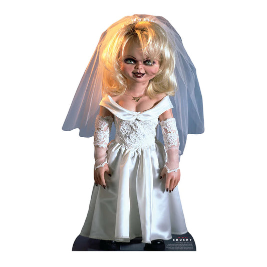 Tiffany Doll Bride of Chucky Cardboard Cut Out Height 75cm