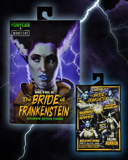 Universal Monsters x TMNT Ultimate April as the Bride