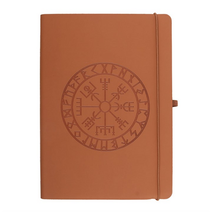 Viking Compass A5 Faux Leather Journal with Pen