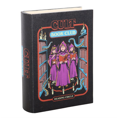 Cult Book Club Book-Shaped  Storage Box by Steven Rhodes