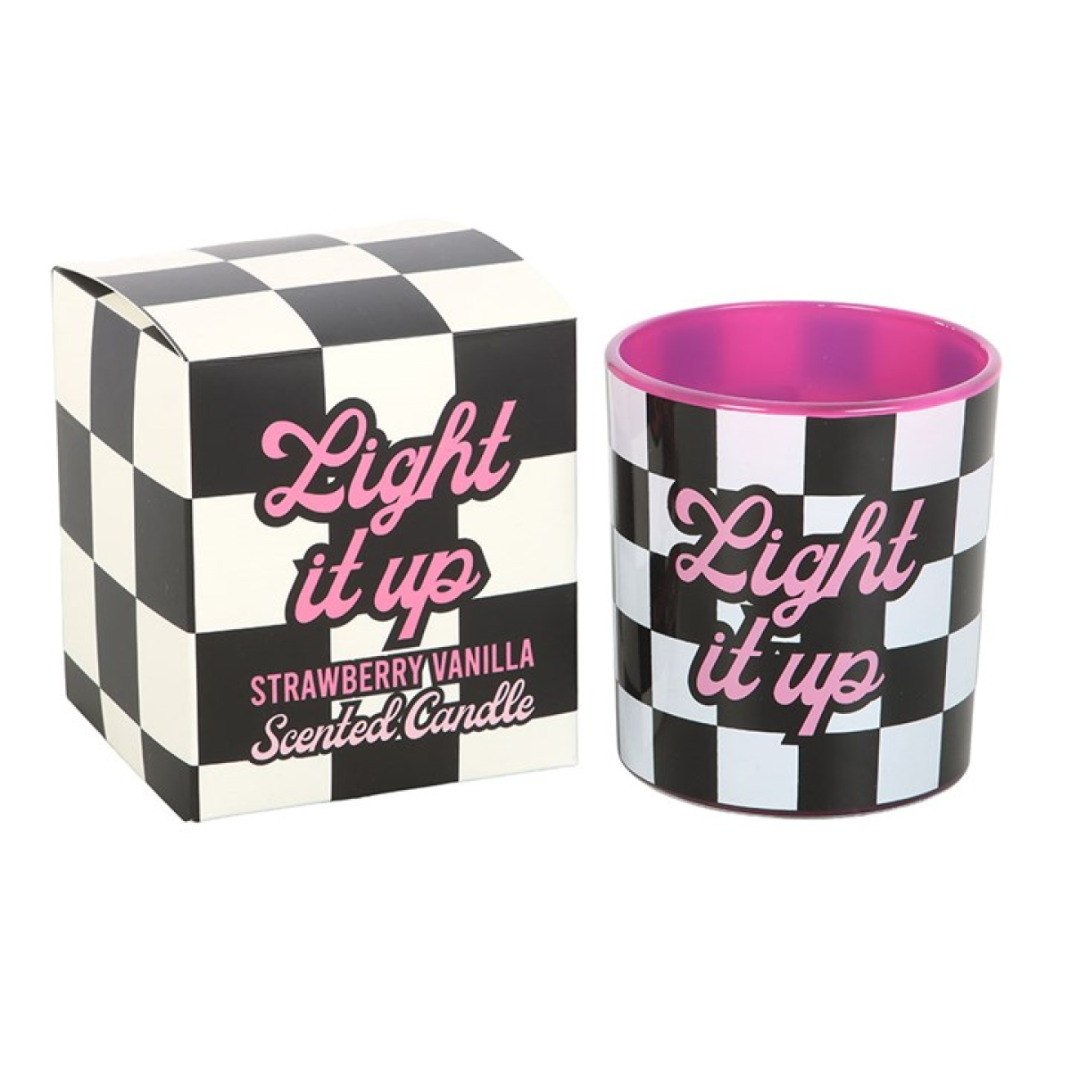 Light It Up Strawberry Vanilla Candle