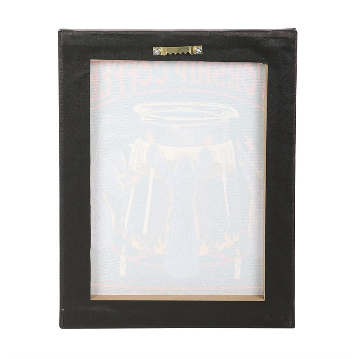 19x25cm Worship Coffee Canvas Plaque by Steven Rhodes