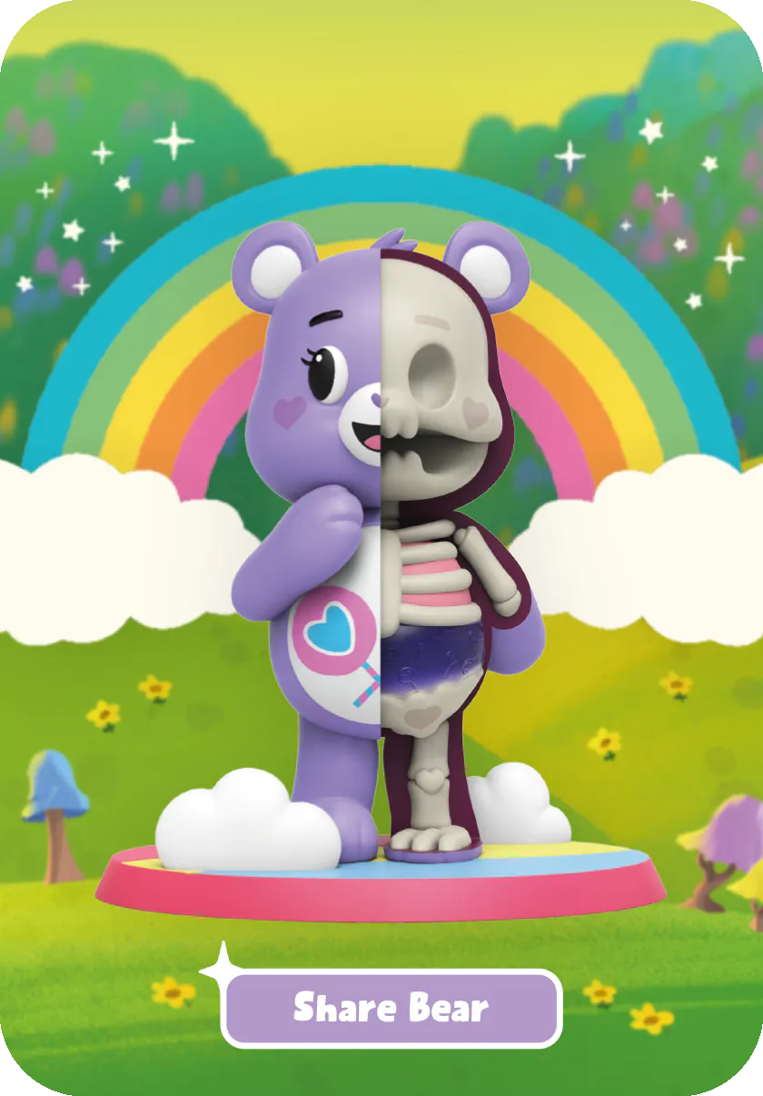 Hidden Dissectibles: Care Bears