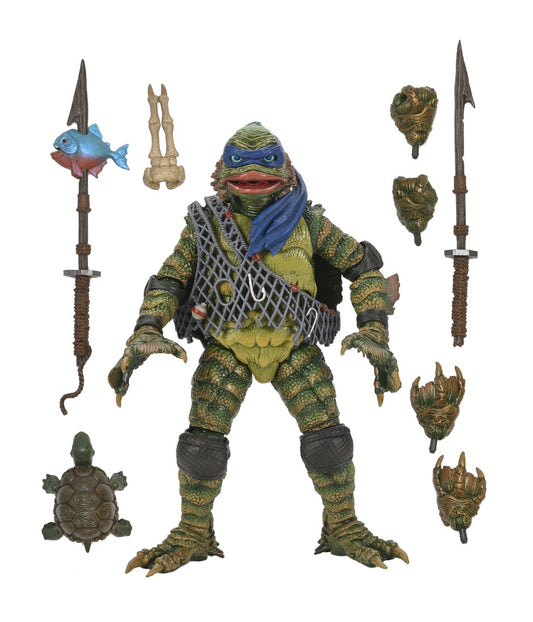 NECA Teenage Mutant Ninja Turtles Universal Monsters X
Leonardo as the Creature from the Black Lagoon