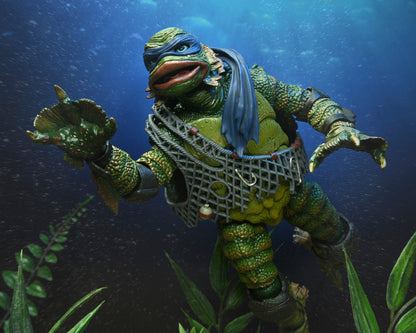 NECA Teenage Mutant Ninja Turtles Universal Monsters X
Leonardo as the Creature from the Black Lagoon