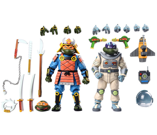 7" Scale Ultimate Action Figure - 2 Pack
Teenage Mutant Ninja Turtles
Cartoon
Space Adventure & Samurai