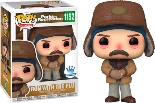 Parks and Recreation: Ron with the Flu Funko Pop! Vinyl