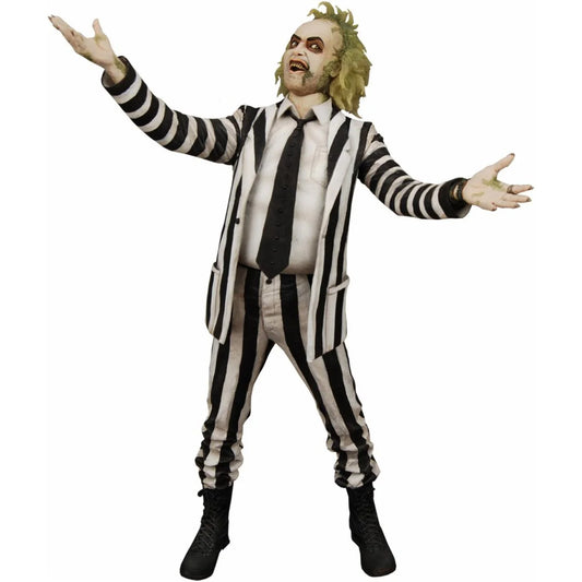 NECA Beetlejuice (1988) Striped Suit Beetlejuice 1/4 Scale Figure