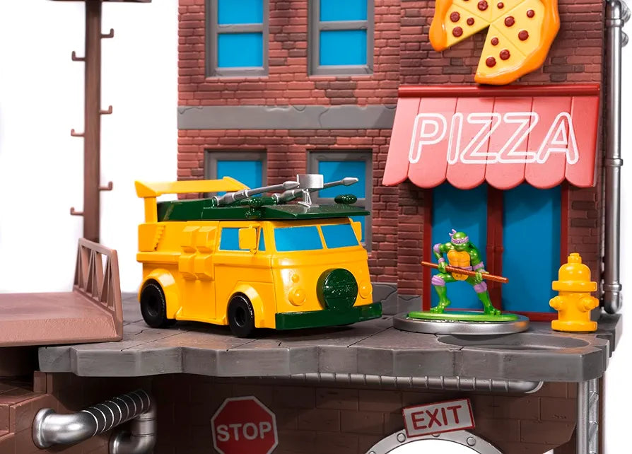 TMNT Nano Metalfigs Street Scene