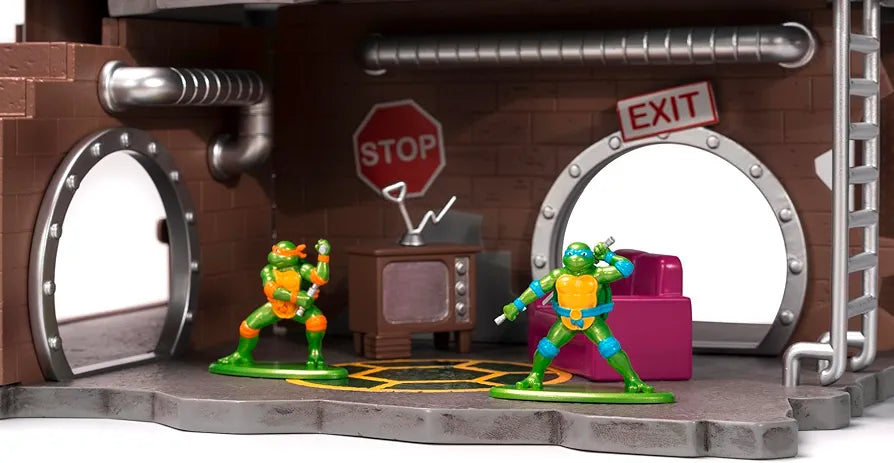 TMNT Nano Metalfigs Street Scene