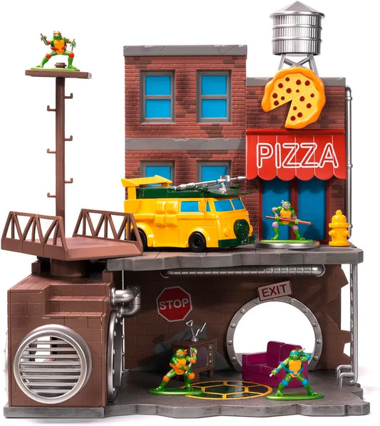 TMNT Nano Metalfigs Street Scene