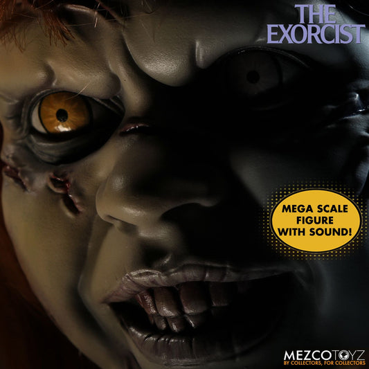 MEZCO Mega Scale The Exorcist Regan with Sound