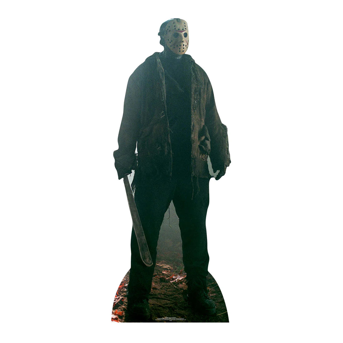 Jason Voorhees Friday the 13th Cardboard Cut Out