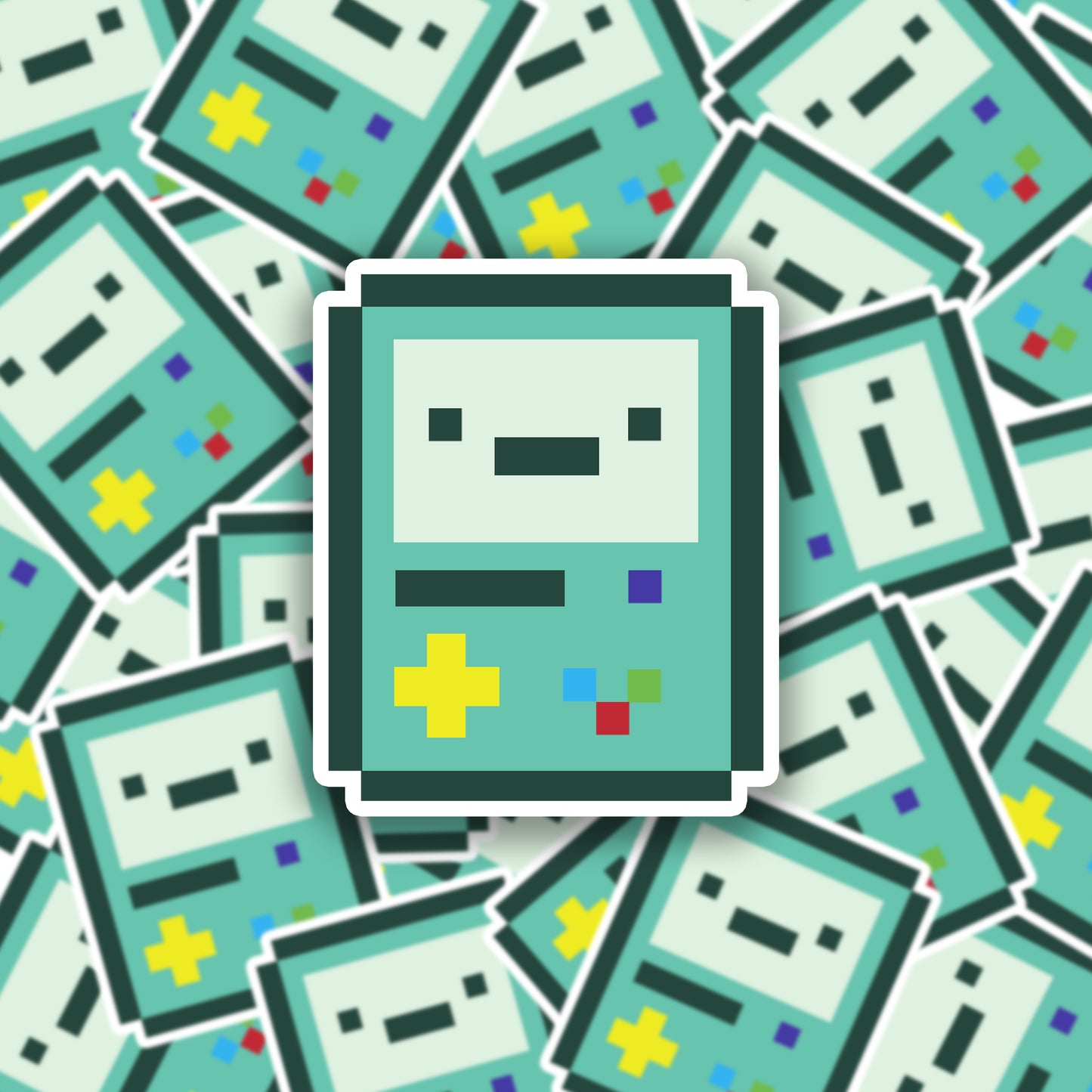 8 Bit BMO Sticker