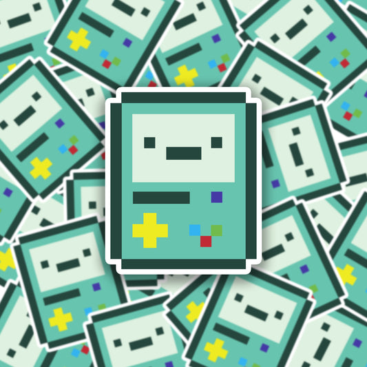 8 Bit BMO Sticker