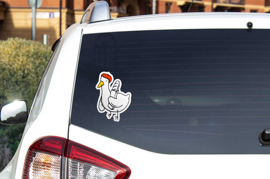 Baguette Goose Sticker