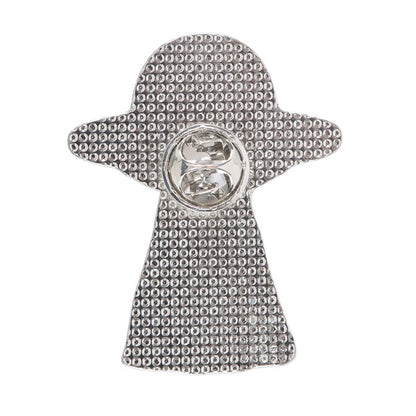 Glow in the Dark UFO Enamel Pin Badge