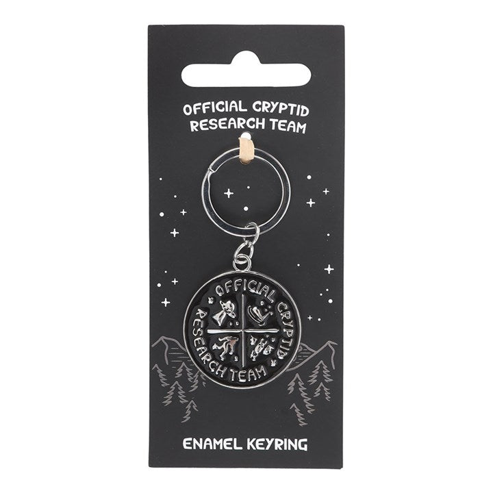 Cryptid Research Team Keyring