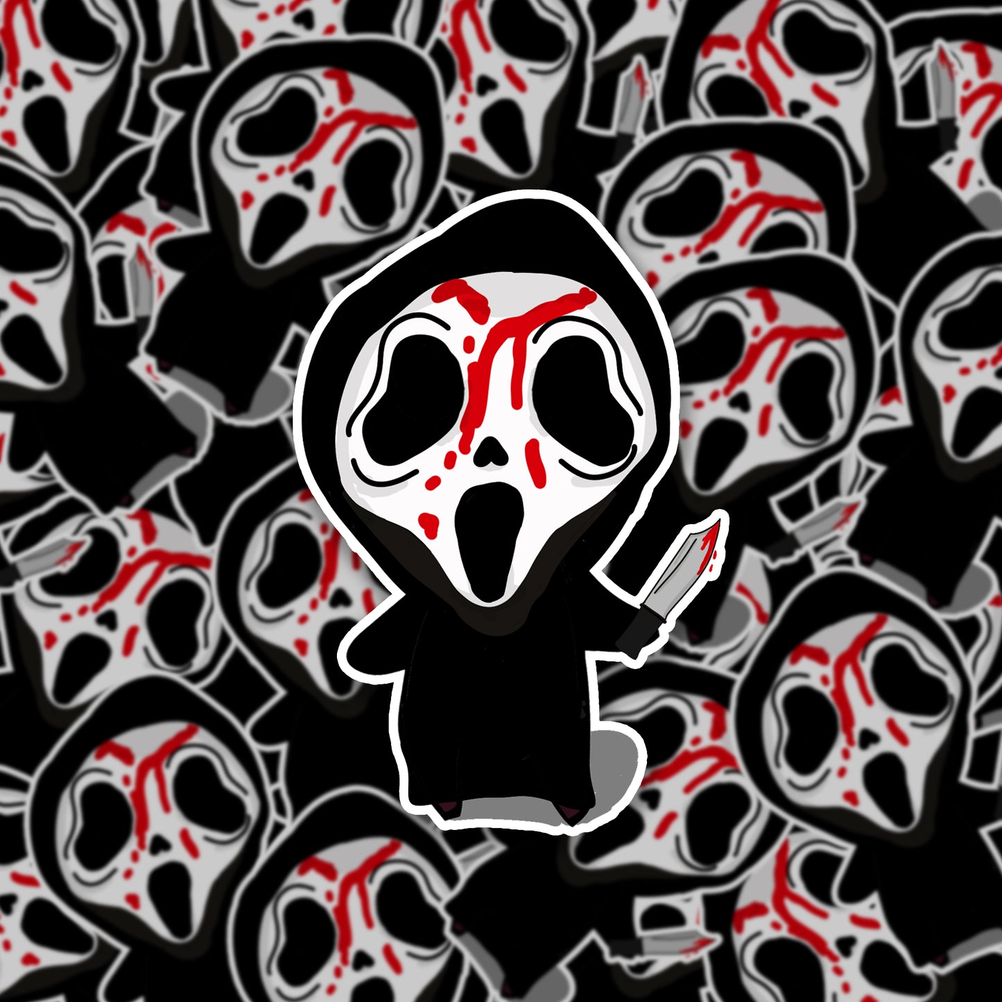 Chibi Captain Spaulding Sticker (Copy)