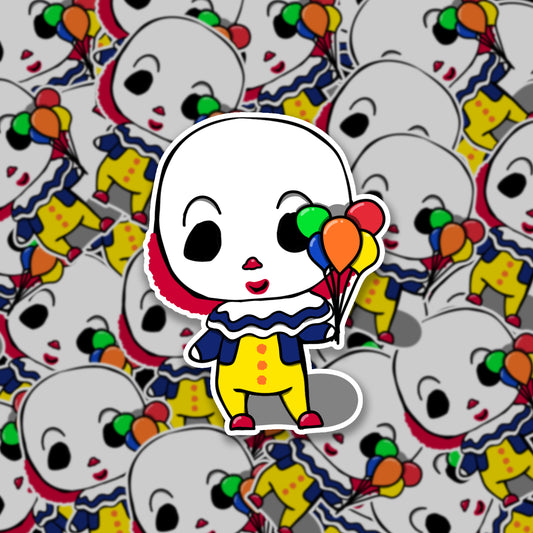 Chibi Pennywise Sticker
