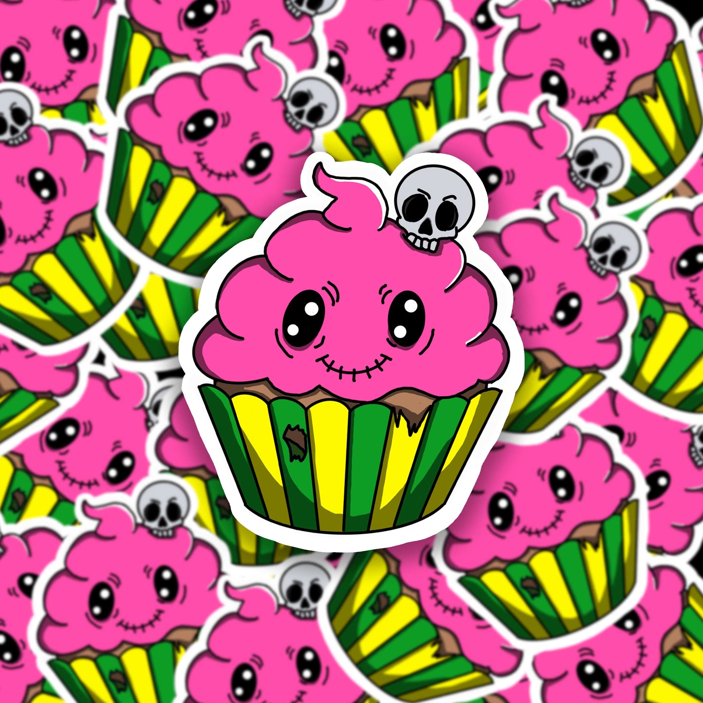 Cupcake Sticker
