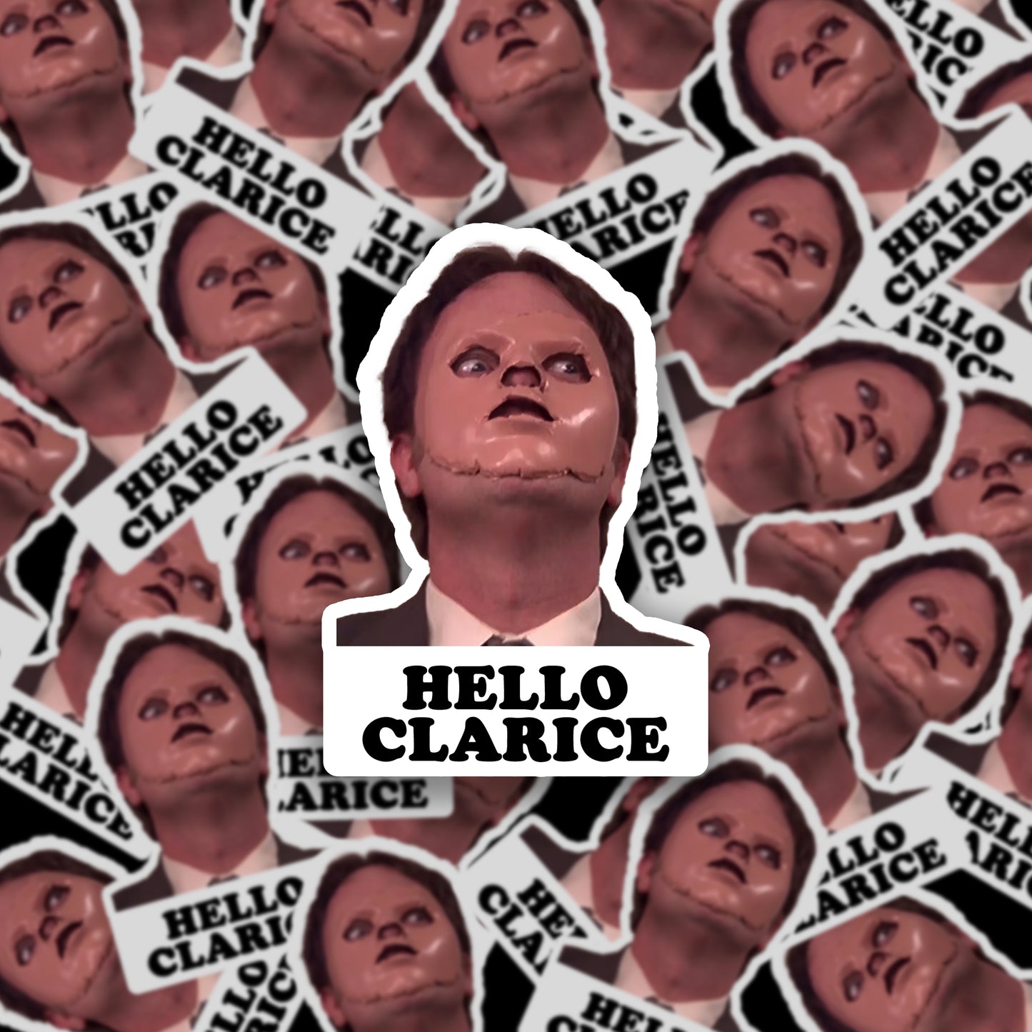 Hello Clarice Sticker