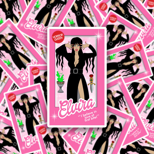 Barbie Elvira Sticker
