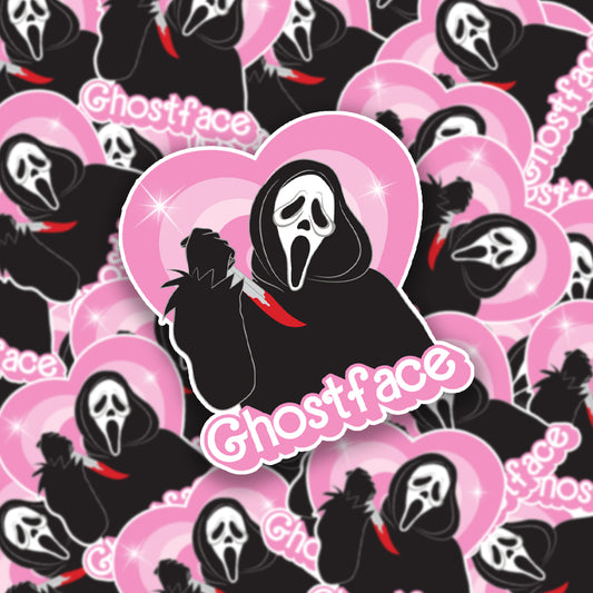 We Heart Ghostface Sticker