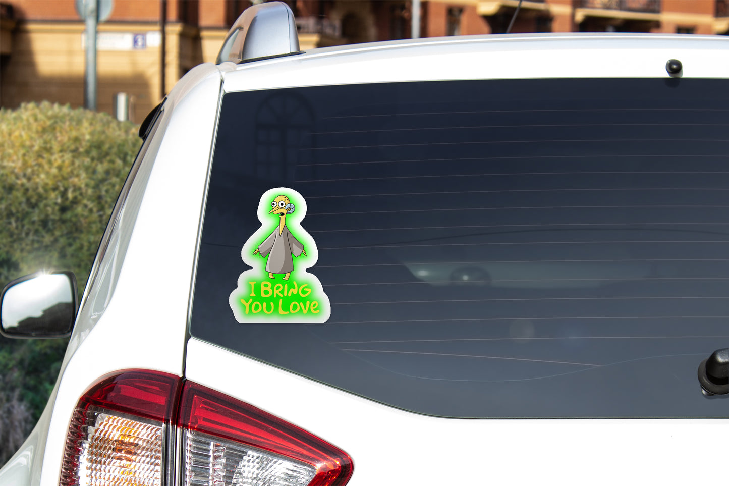 I Bring You Love Sticker