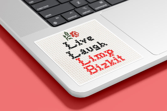 Live, Laugh, Limp Bizkit Sticker