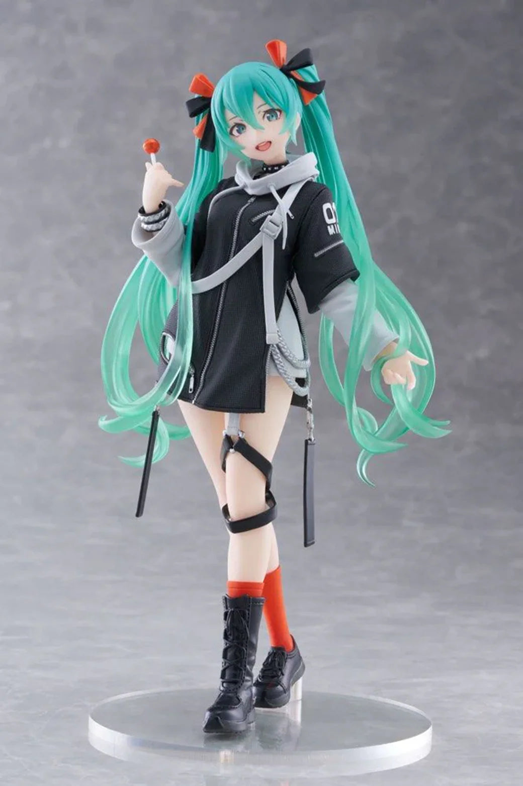Hatsune Miku Fashion Figure PVC Statue Fashion Punk Ver. 18cm