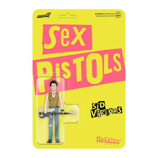 Super 7 Re Action Sex Pistols Sid Vicious