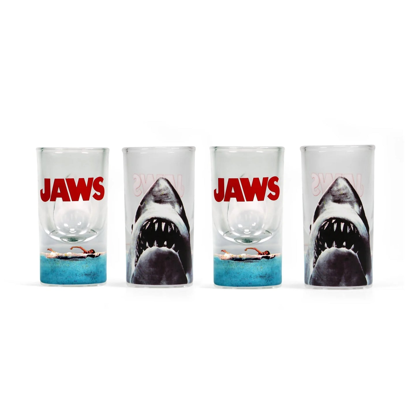 Glasses (Shot) Set Of 4 - Jaws