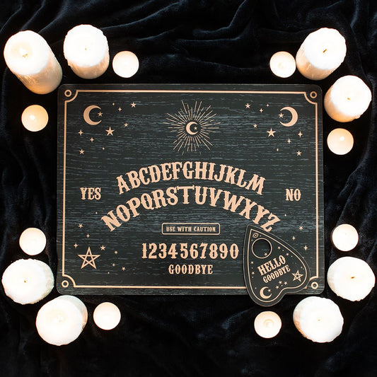 Black Talking Board With Planchette