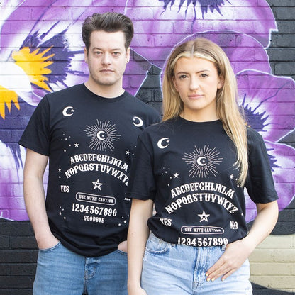 Black Talking Board Unisex T-shirt Size XL