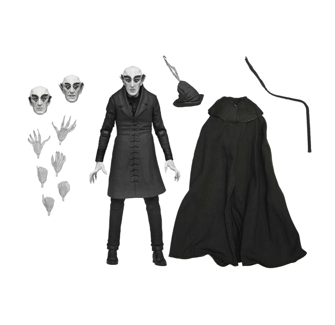 NECA Ultimate Nosferatu Count Orlock B/W