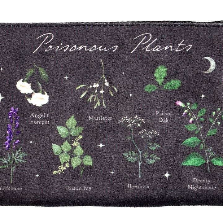Poisonous Plants Makeup Bag