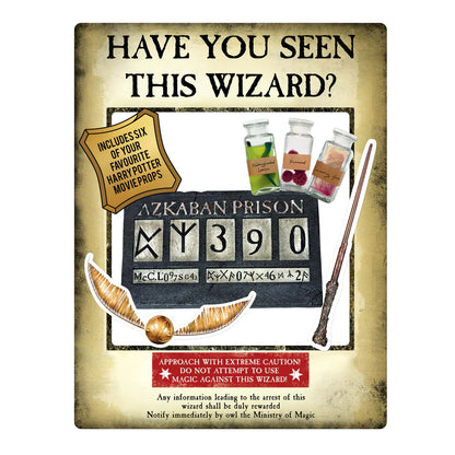 Harry Potter Wanted Poster Gold Selfie Frame