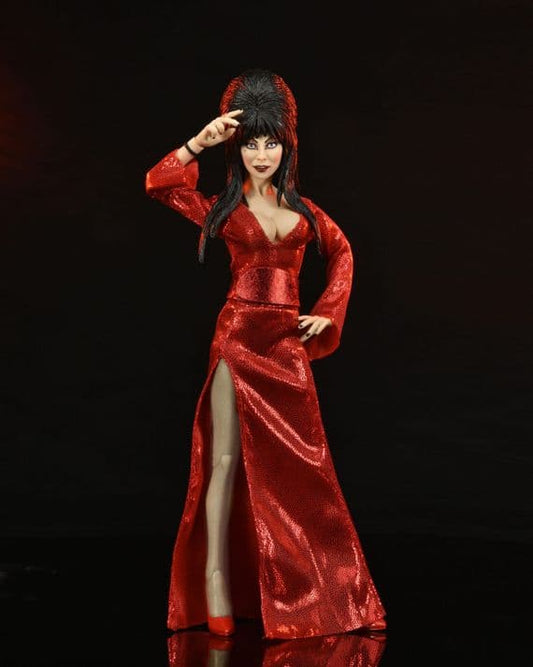 NECA Elvira Red Fright and BOO CLOTHED 8"