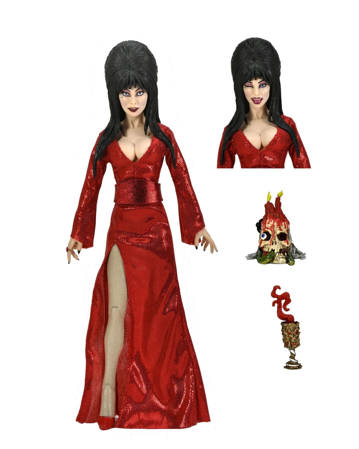 NECA Elvira Red Fright and BOO CLOTHED 8"