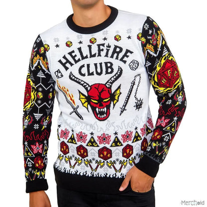 Stranger Things : Hellfire Club Xmas Sweater