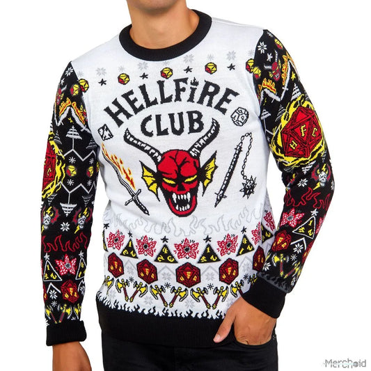 Stranger Things : Hellfire Club Xmas Sweater