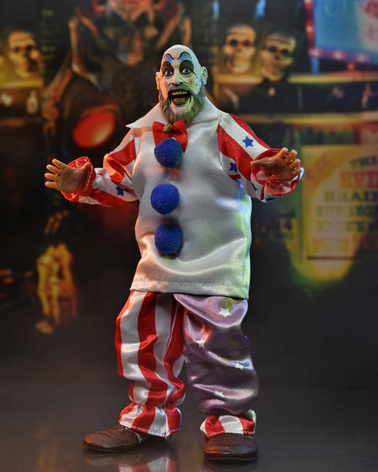 House of 1000 Corpses 20th Anniversary – 8” Clothed Action Figure – Captain Spaulding
