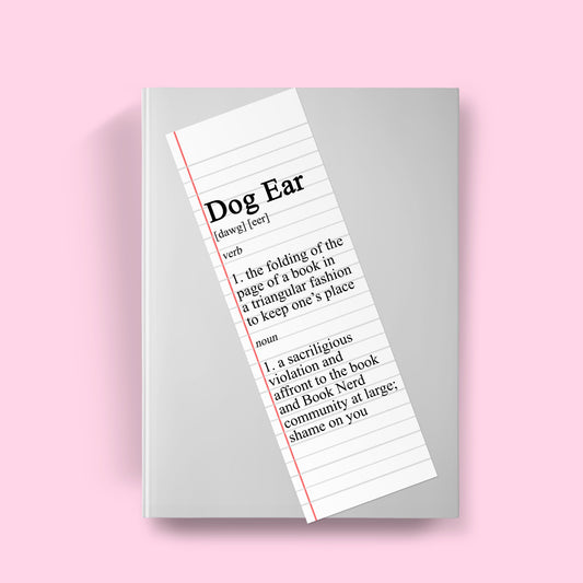 Dog Ear Definition Bookmark