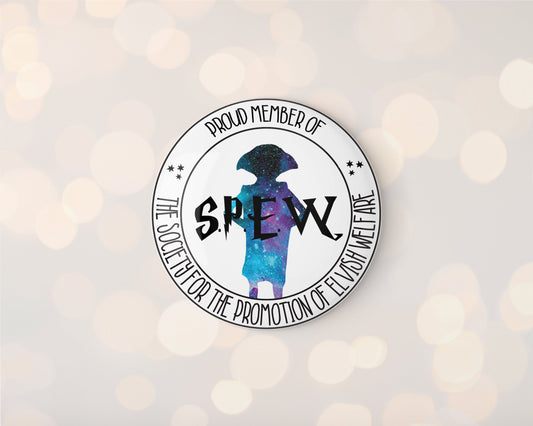 SPEW 32mm Badge