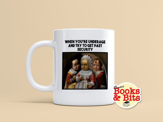 Underage Medieval Art 11oz Ceramic Mug